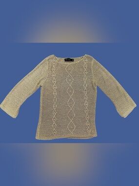 Casual Express Chunky Knit Top size M